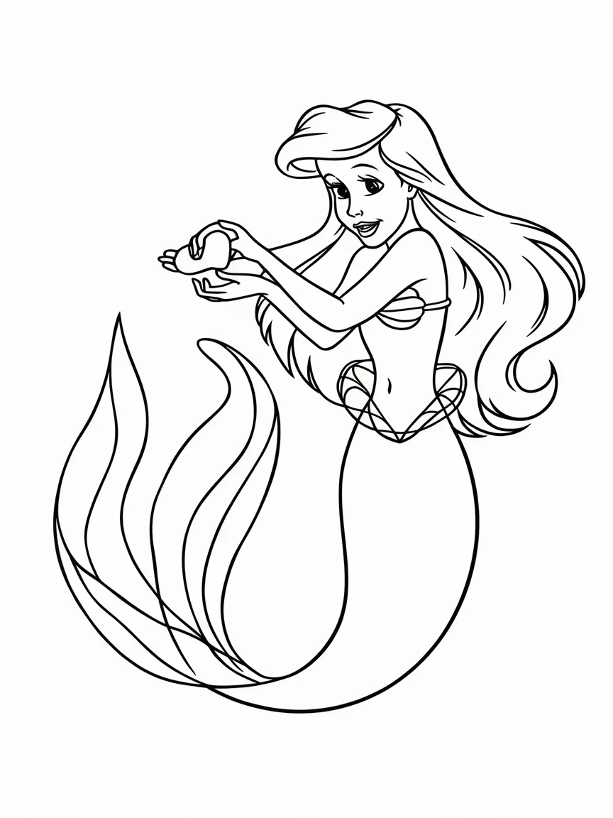 Princess coloring pages - 1636 | ColoringPagesDesign