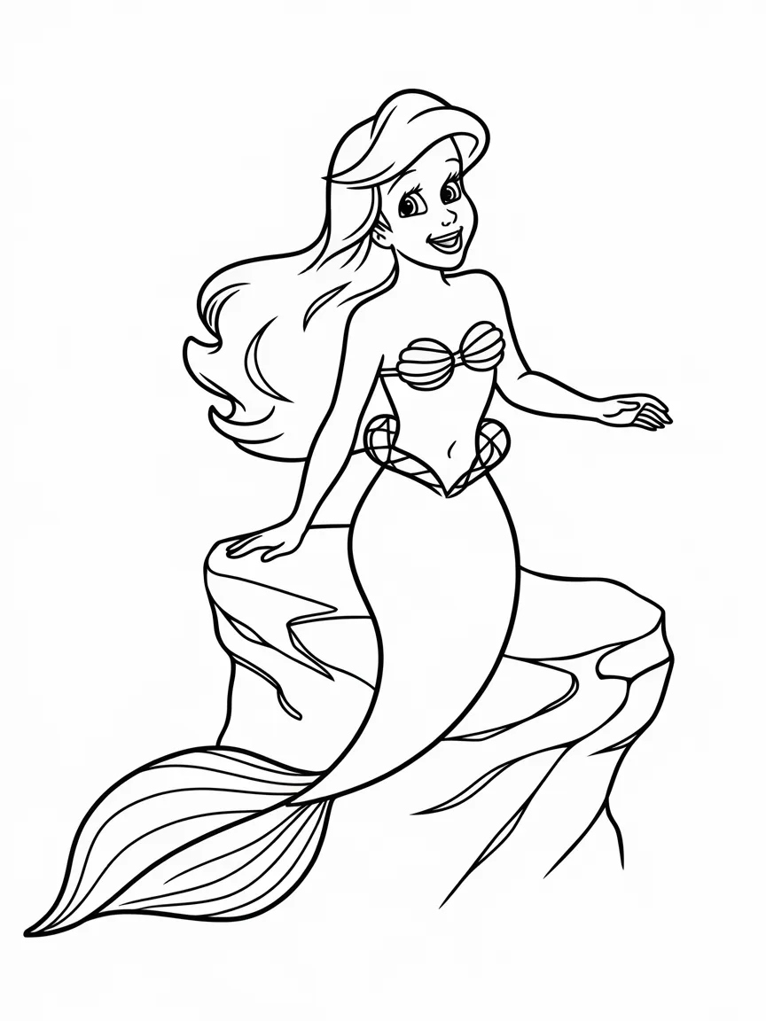 Princess coloring pages - 2331 | ColoringPagesDesign