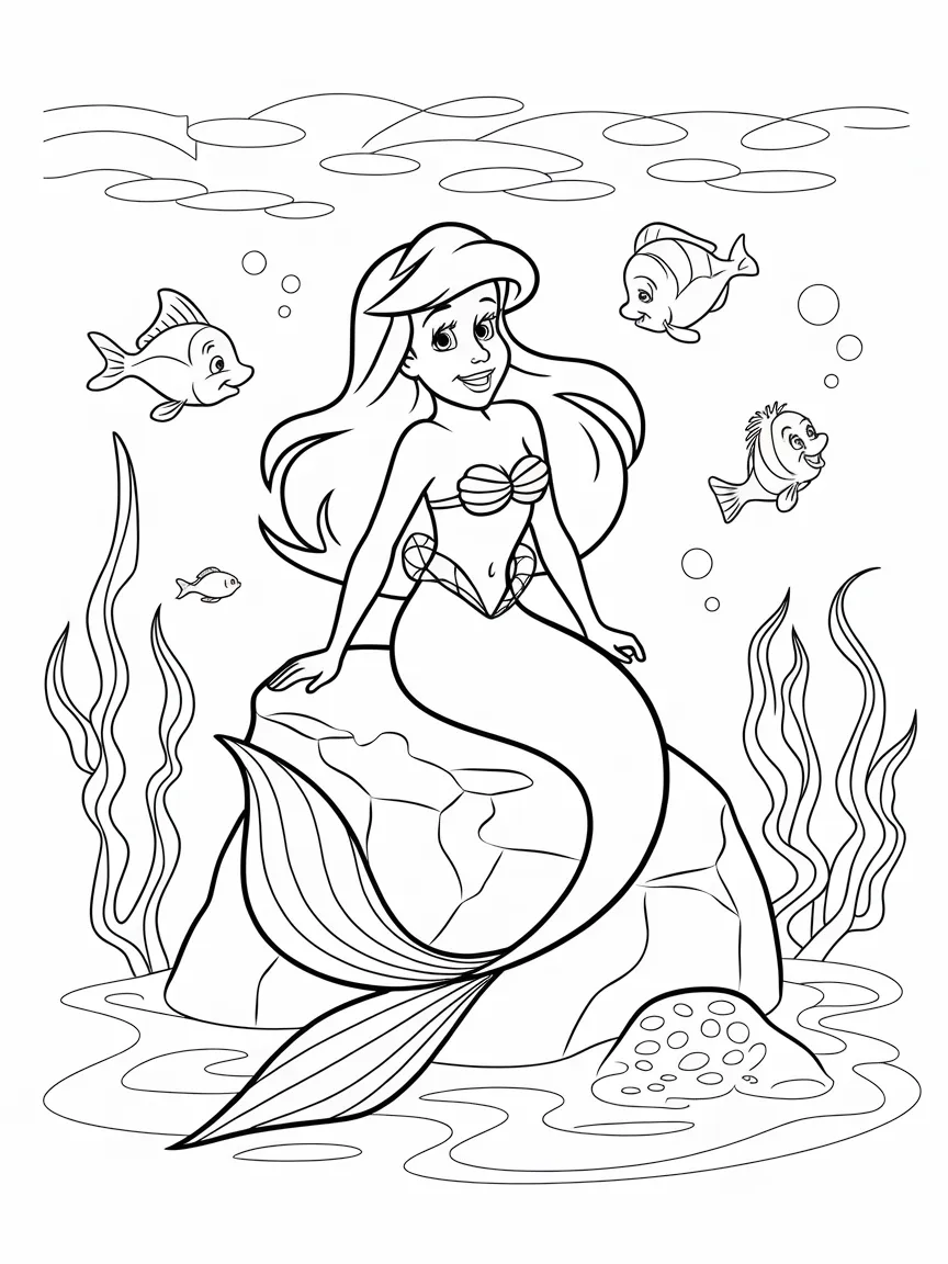 Princess coloring pages - 2332 | ColoringPagesDesign