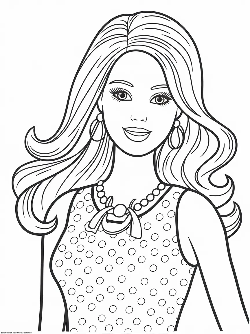 Barbie coloring pages - 245 | ColoringPagesDesign