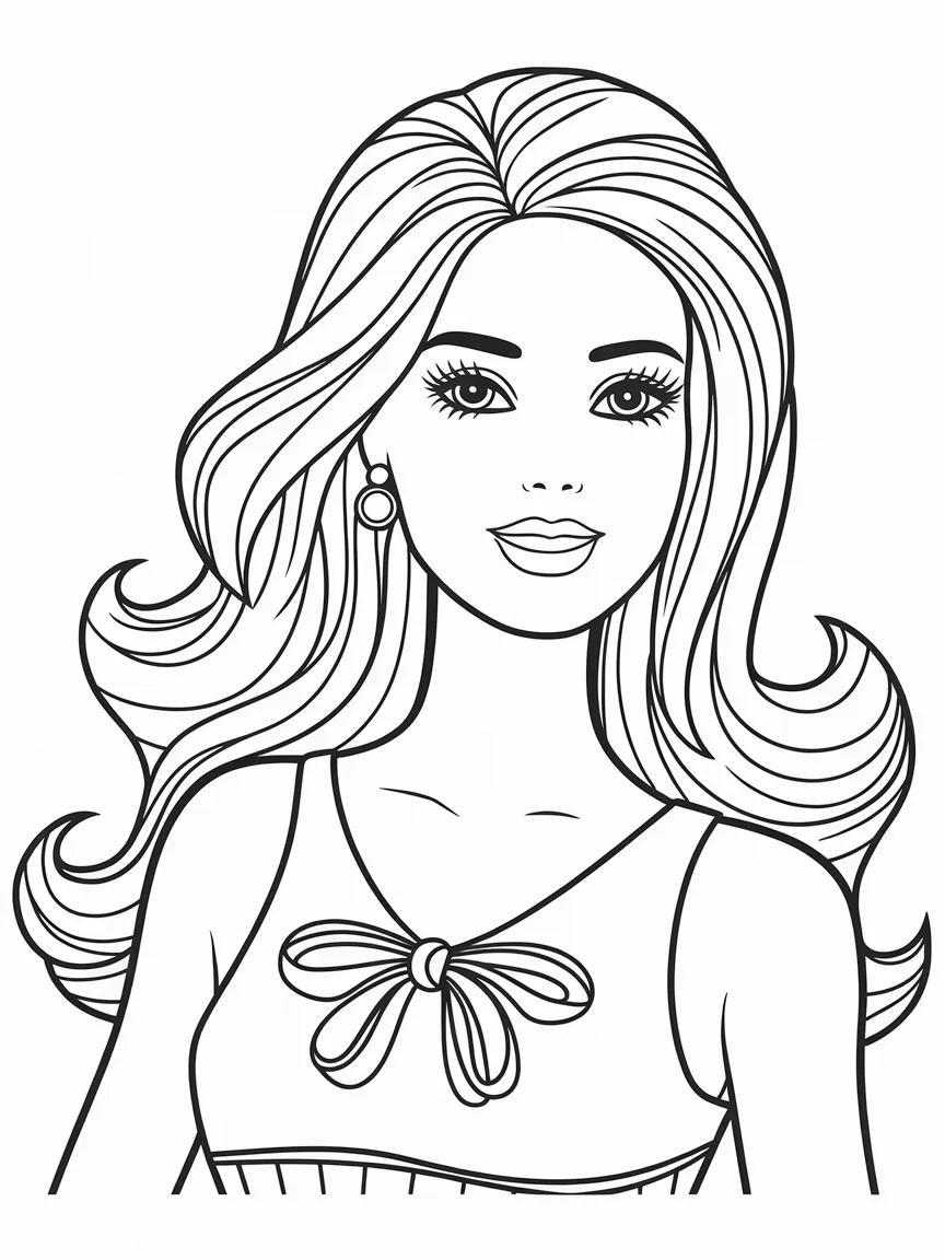 Barbie coloring pages - 247 | ColoringPagesDesign