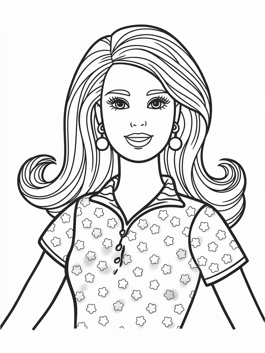 Barbie coloring pages - 248 | ColoringPagesDesign