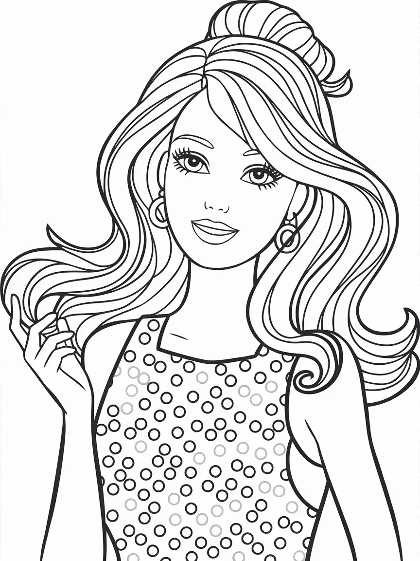 Barbie coloring pages - 251 | ColoringPagesDesign