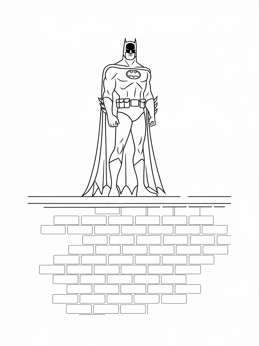 Batman coloring pages - 1851 | ColoringPagesDesign