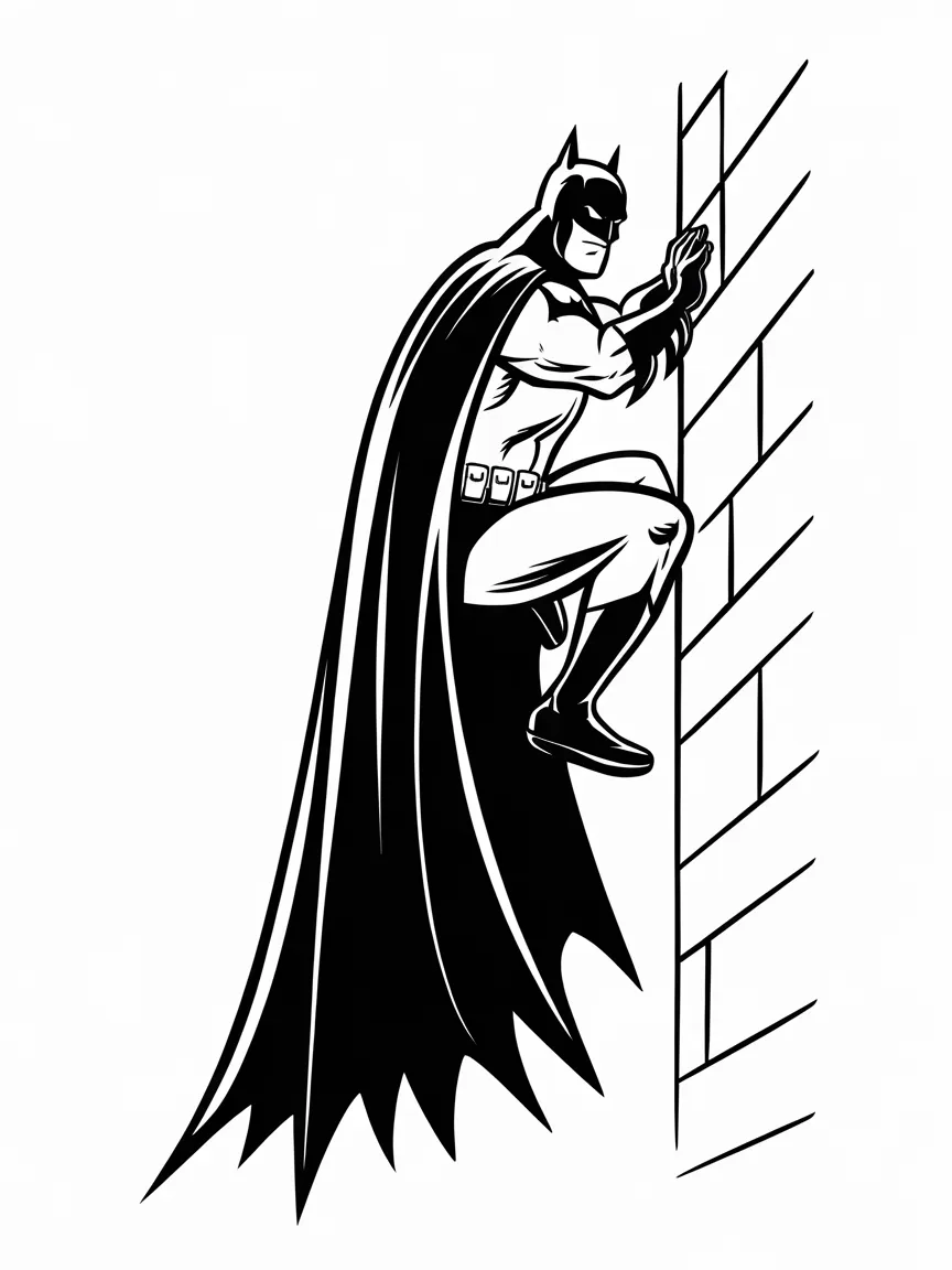 Batman coloring pages - 1855 | ColoringPagesDesign