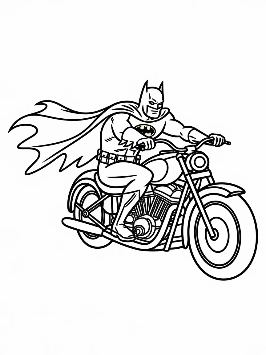 Batman coloring pages - 1856 | ColoringPagesDesign