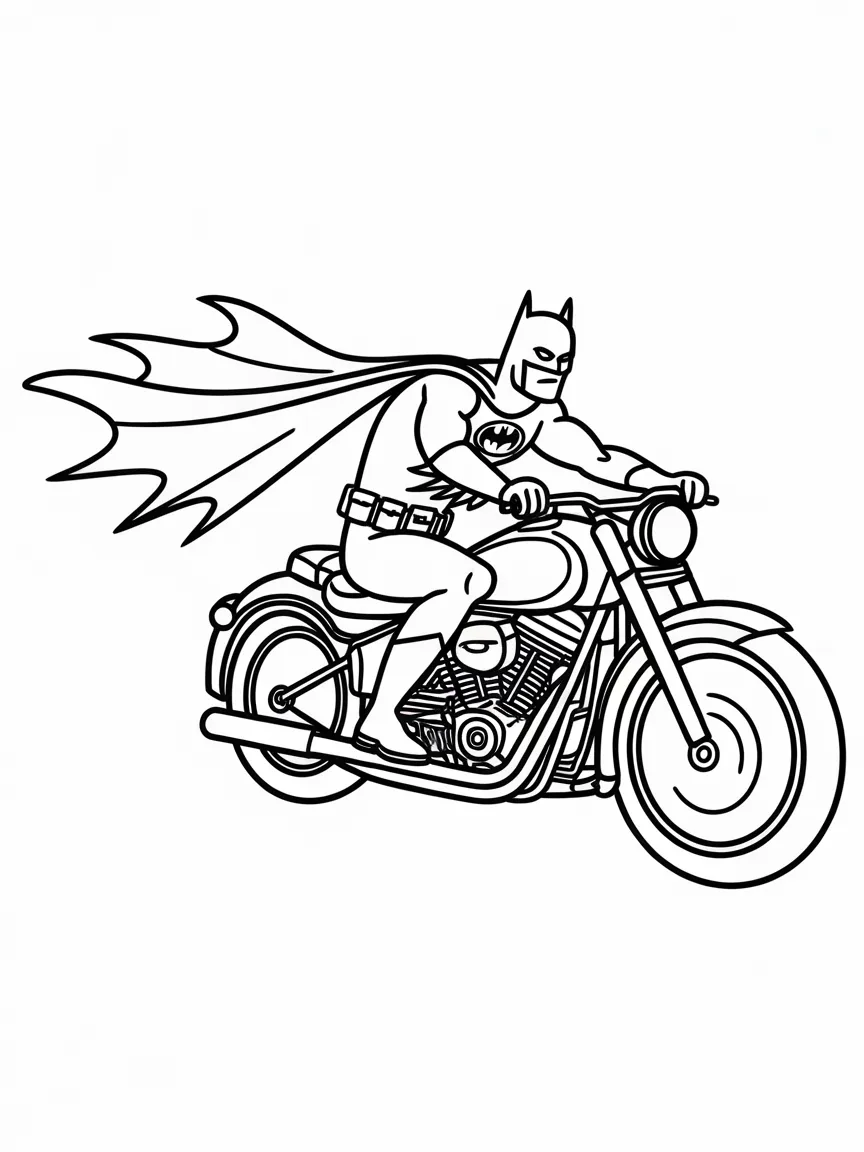 Batman coloring pages - 1857 | ColoringPagesDesign