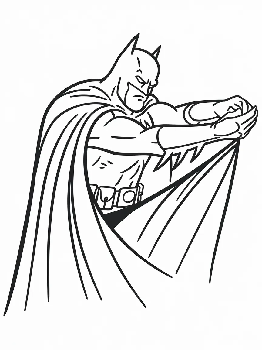 Batman coloring pages - 1859 | ColoringPagesDesign