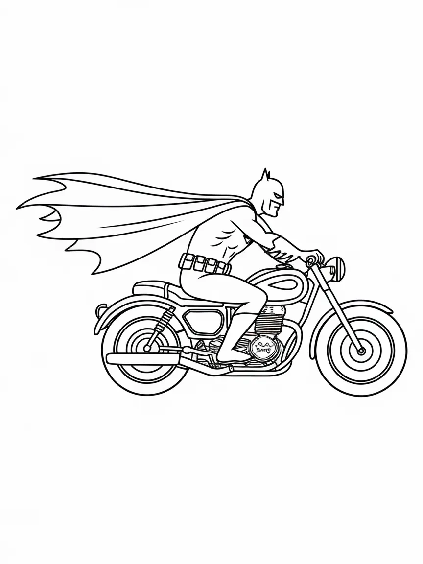 Batman coloring pages - 2391 | ColoringPagesDesign