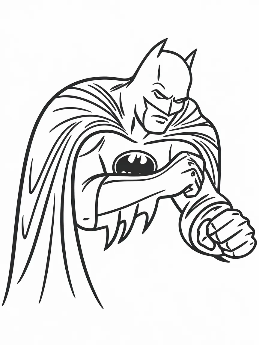 Batman coloring pages - 2396 | ColoringPagesDesign