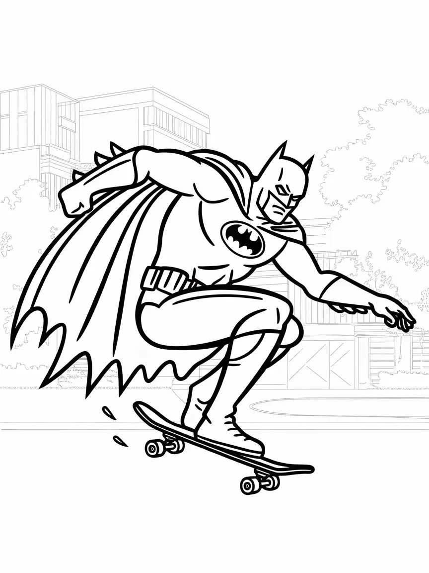 Batman coloring pages - 2398 | ColoringPagesDesign