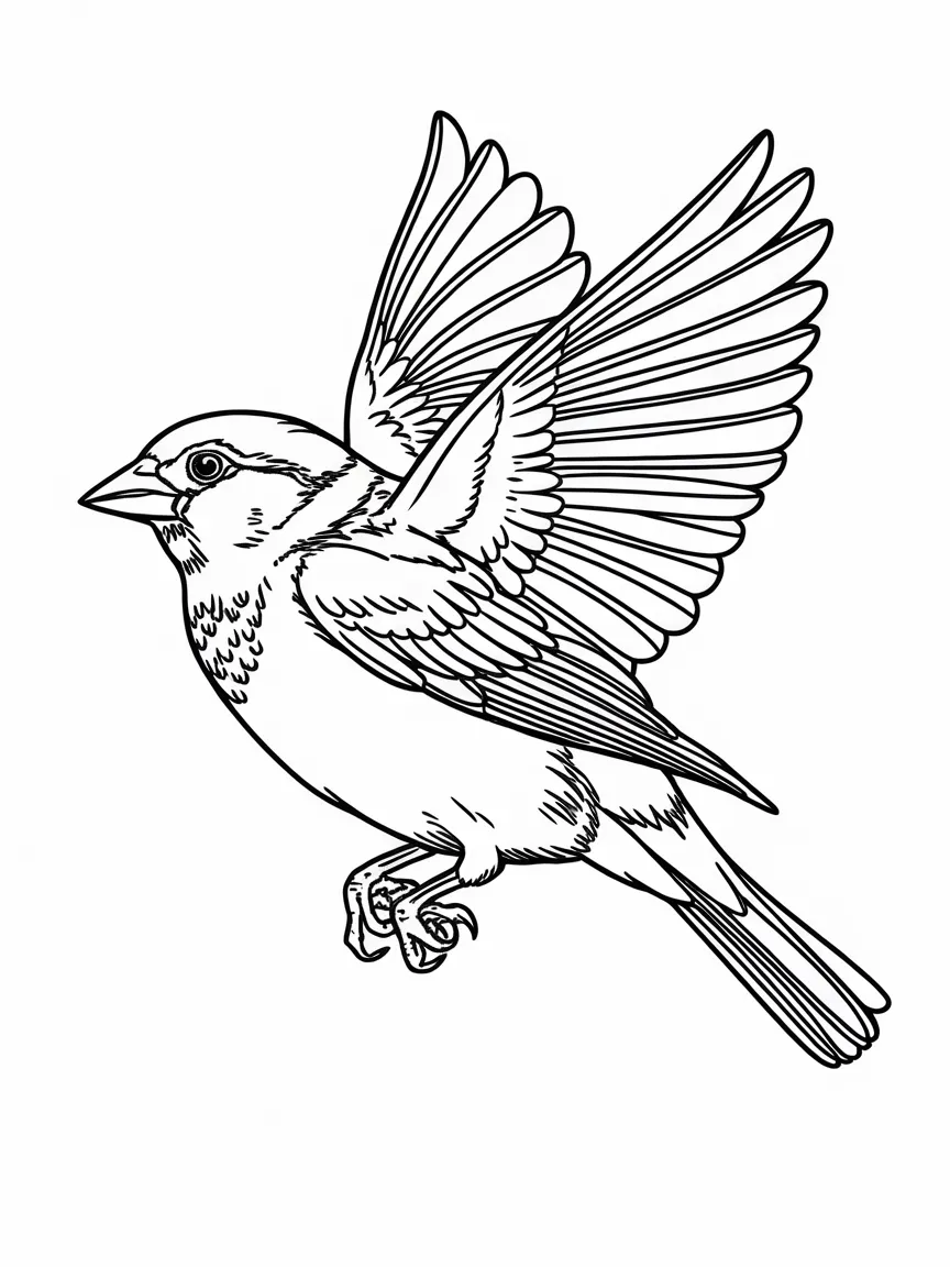 Bird coloring pages - 1193 | ColoringPagesDesign