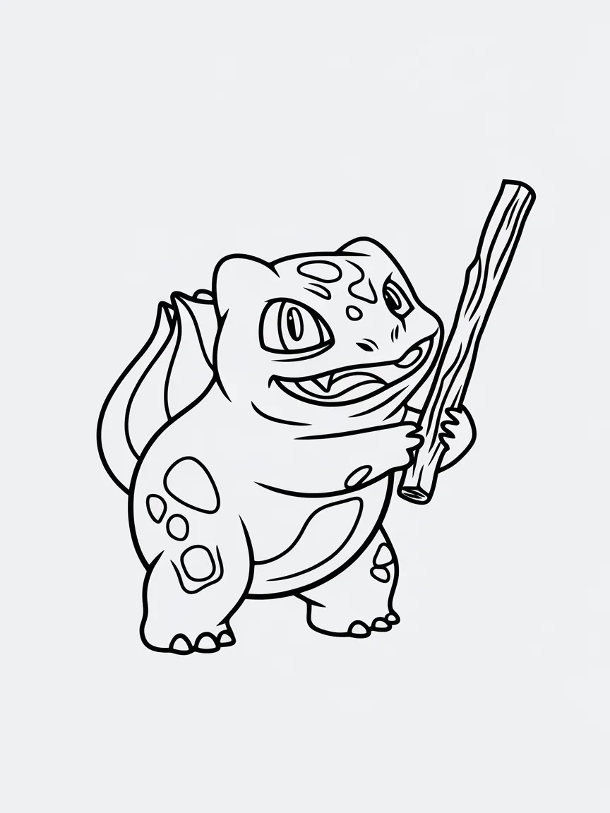 Bulbasaur coloring pages - 1969 | ColoringPagesDesign