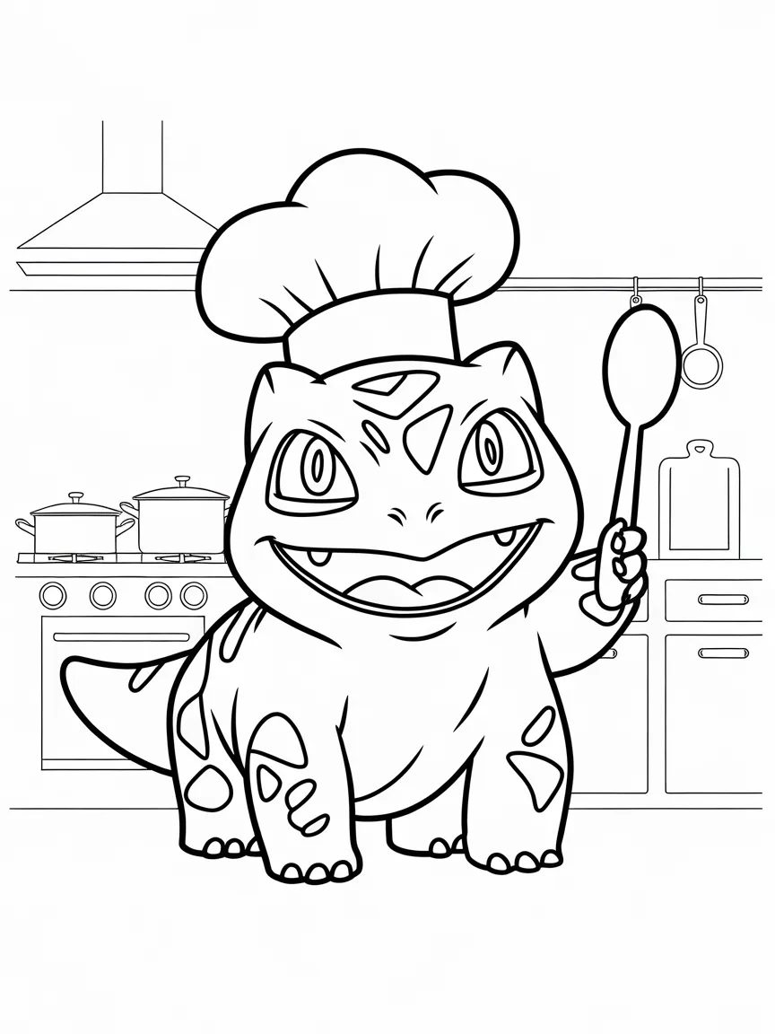 Bulbasaur coloring pages - 2467 | ColoringPagesDesign