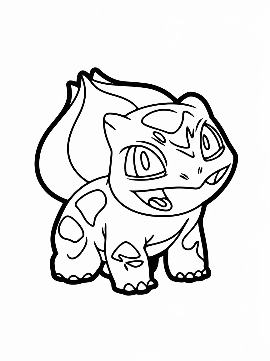 Bulbasaur coloring pages - 2469 | ColoringPagesDesign