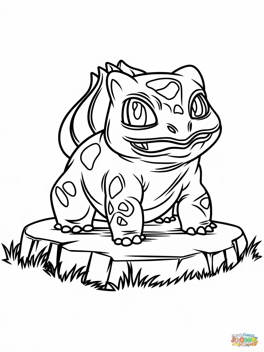 Bulbasaur coloring pages - 2471 | ColoringPagesDesign