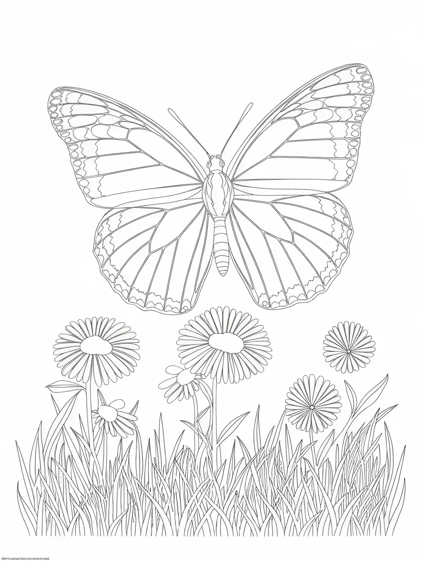 Butterfly coloring pages - 1373 | ColoringPagesDesign