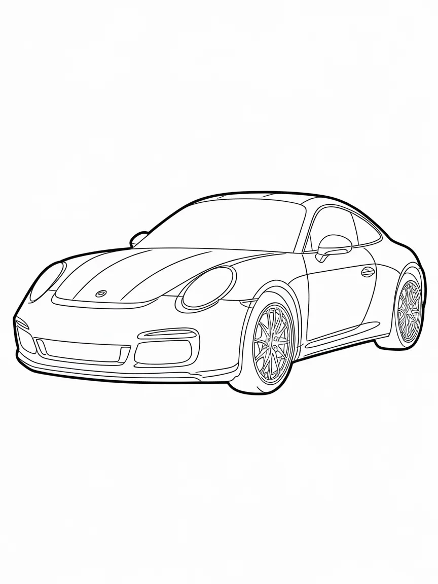 Car coloring pages - 618 | ColoringPagesDesign