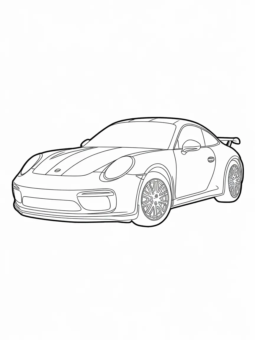 Car coloring pages - 619 | ColoringPagesDesign