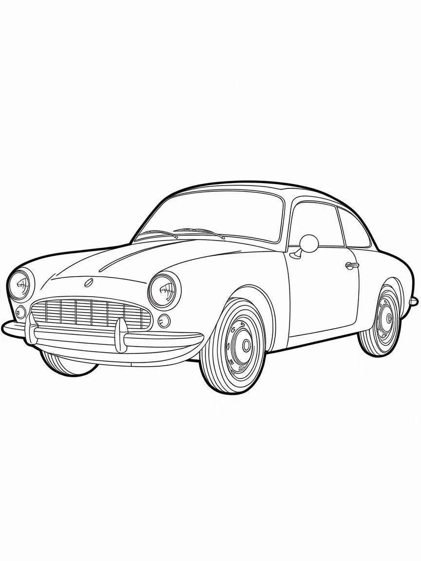 Car coloring pages - 621 | ColoringPagesDesign