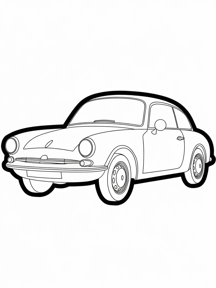 Car coloring pages - 624 | ColoringPagesDesign