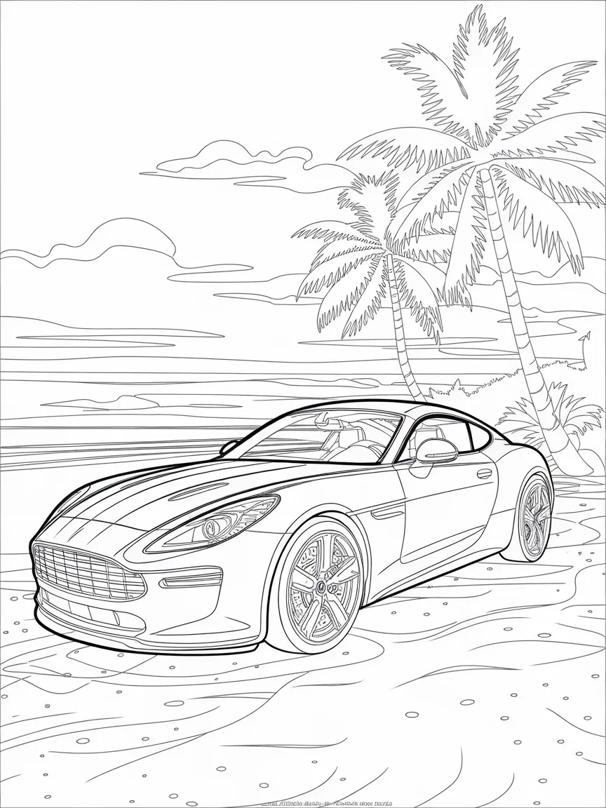 Car coloring pages - 1583 | ColoringPagesDesign