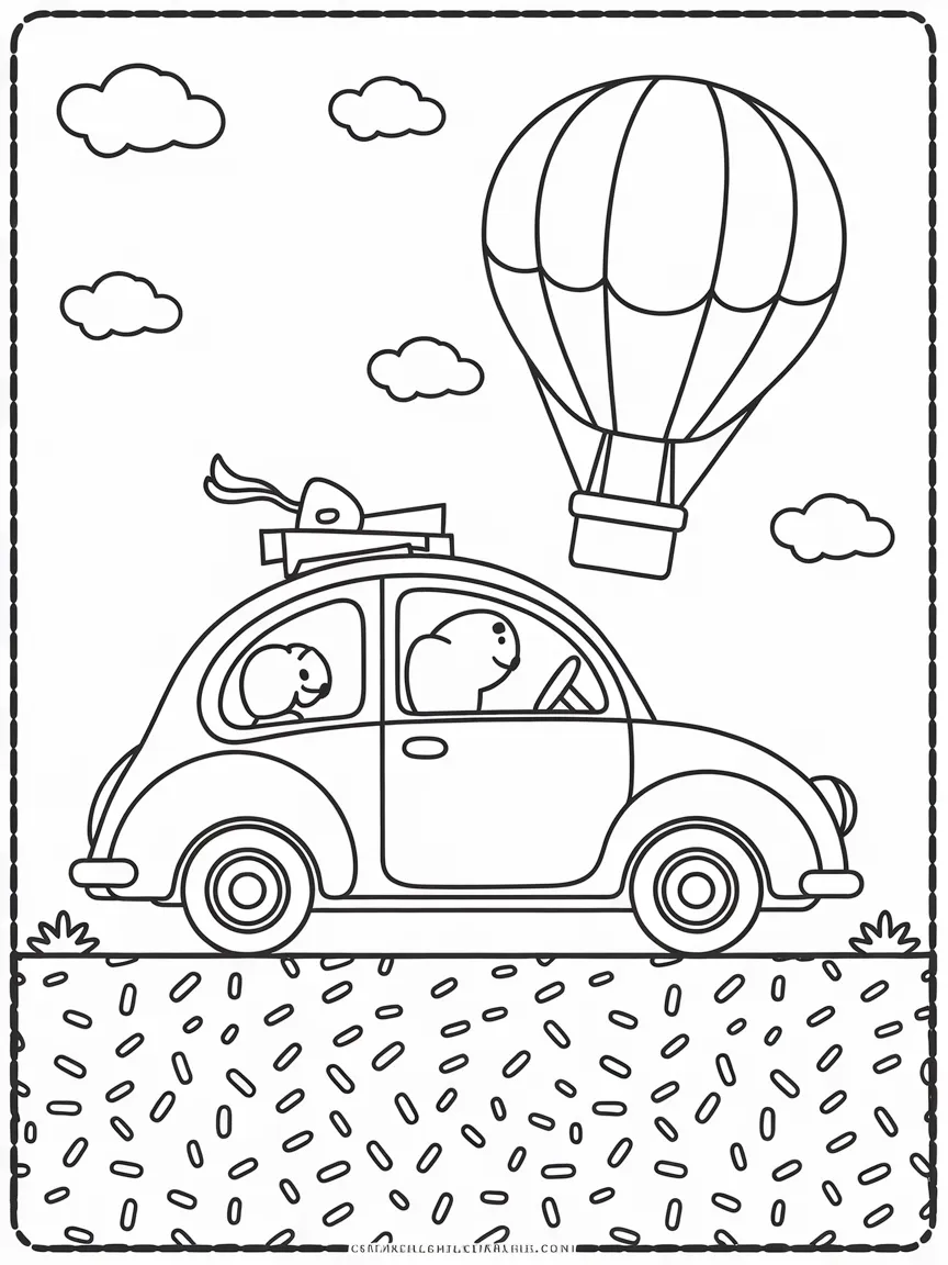 Car coloring pages - 1598 | ColoringPagesDesign