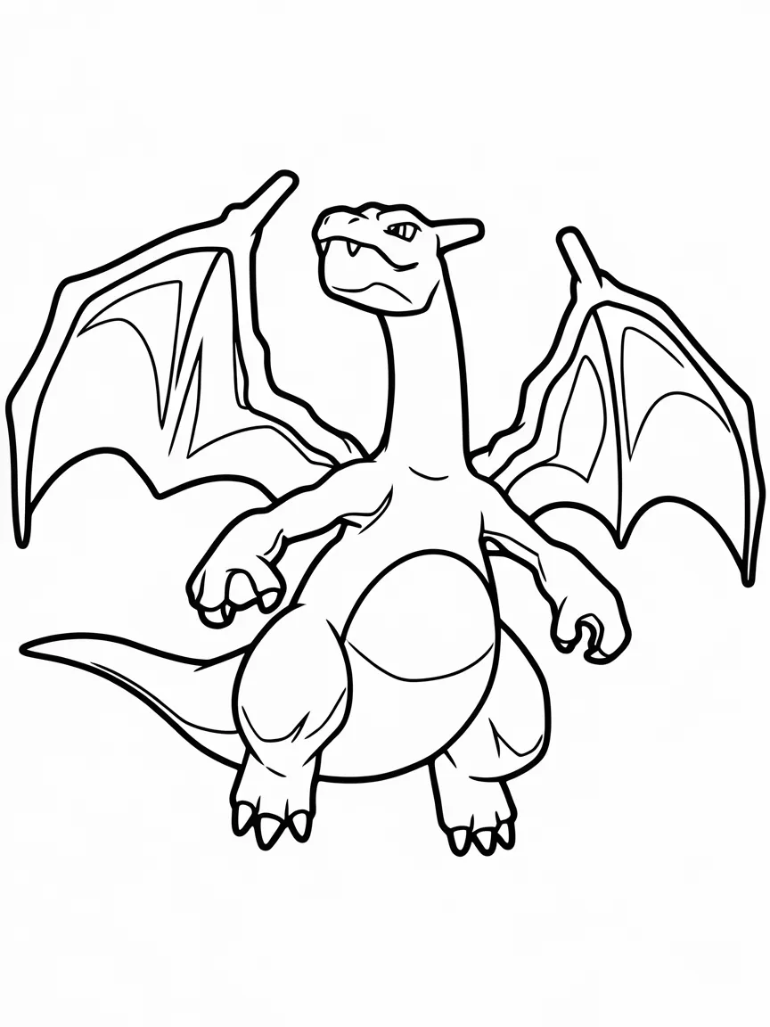 Charizard coloring pages - 1928 | ColoringPagesDesign