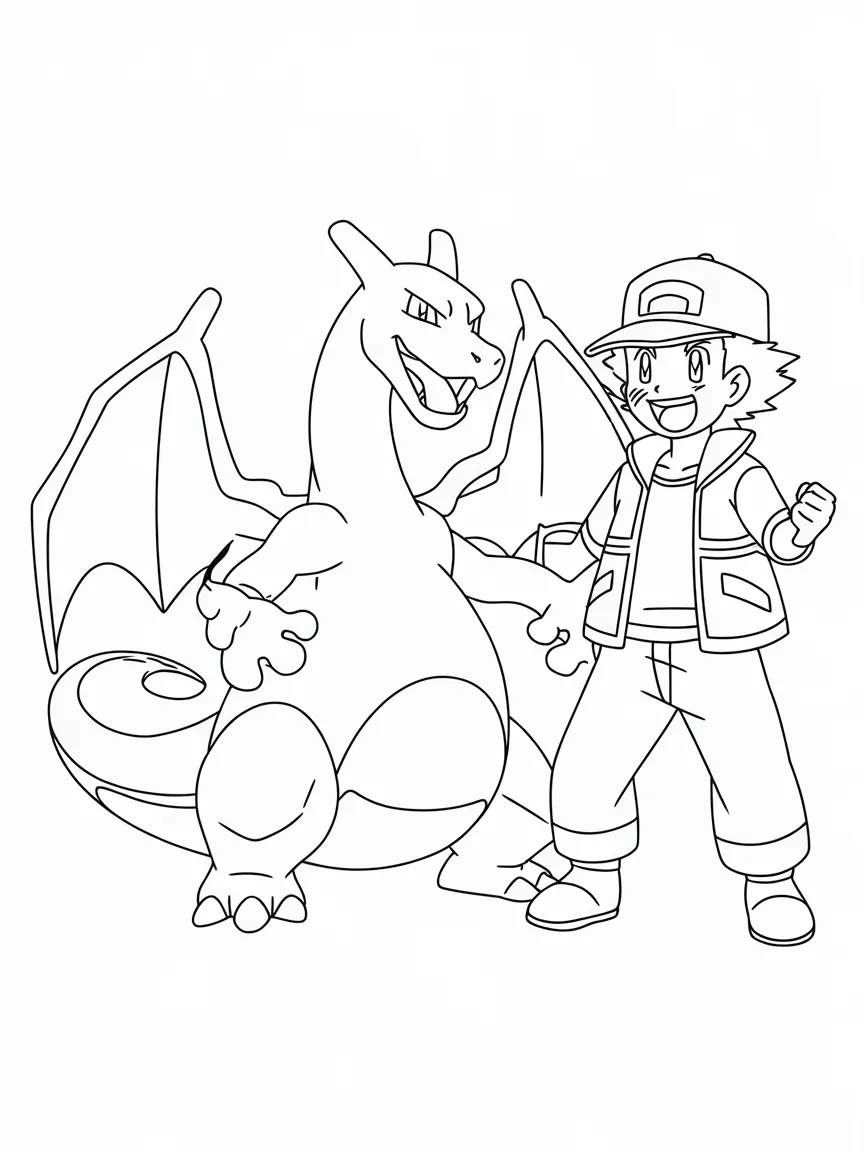 Charizard coloring pages - 2125 | ColoringPagesDesign