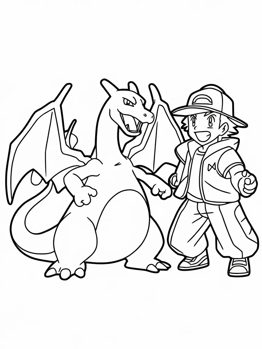 Charizard coloring pages - 2126 | ColoringPagesDesign