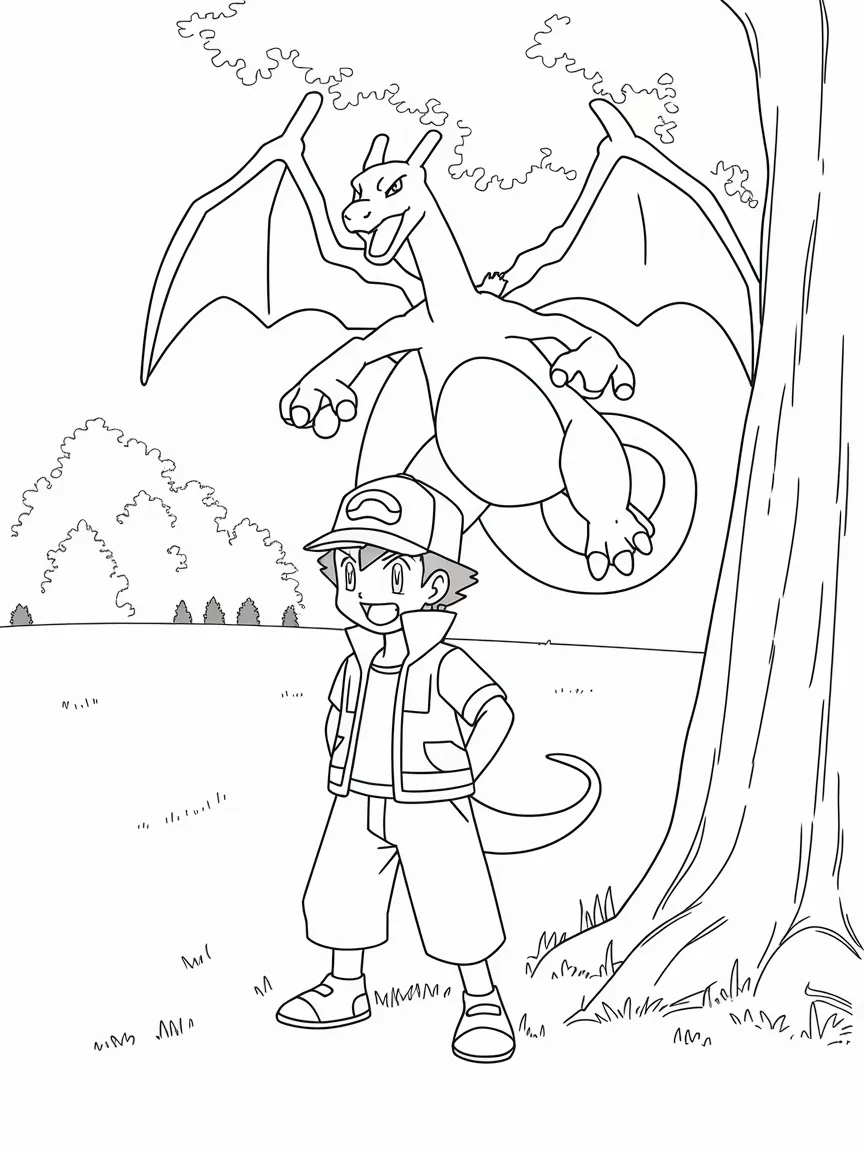 Charizard coloring pages - 2130 | ColoringPagesDesign