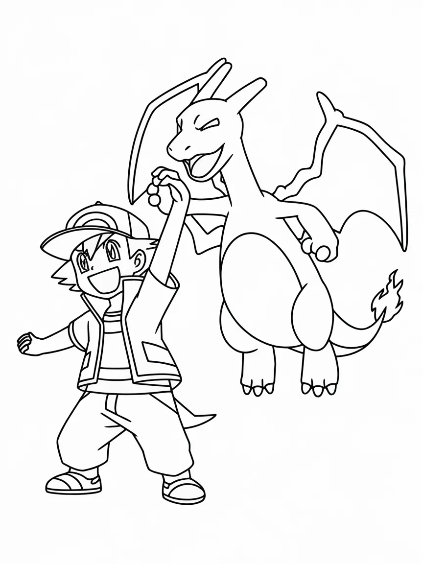 Charizard coloring pages - 2132 | ColoringPagesDesign