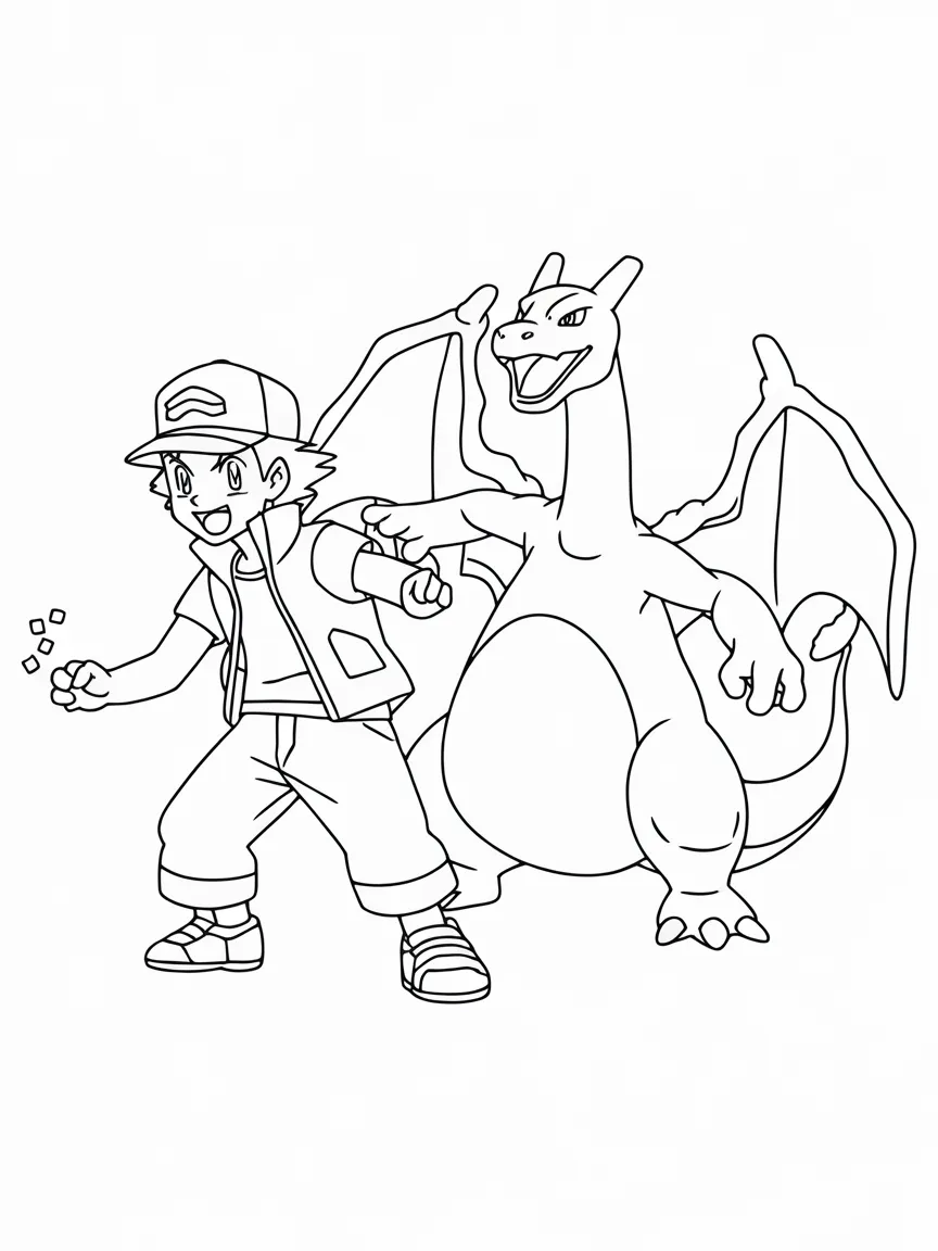 Charizard coloring pages - 2134 | ColoringPagesDesign