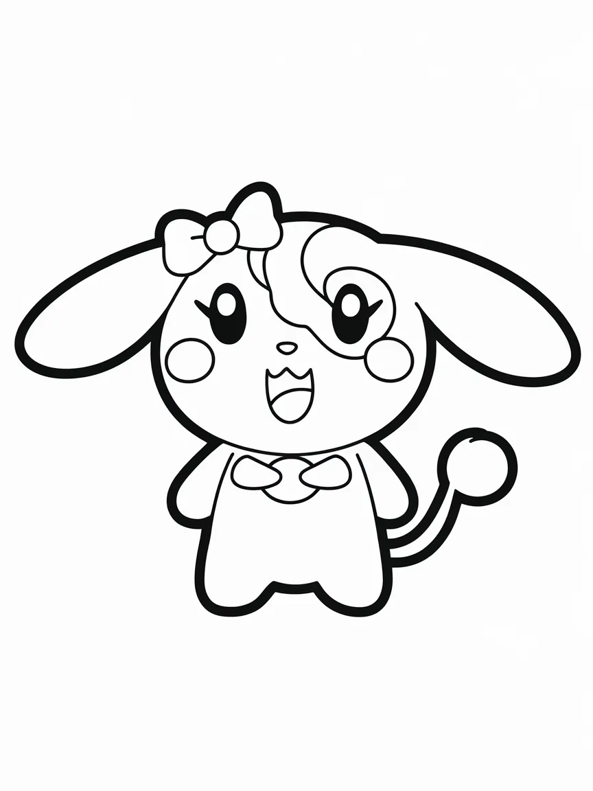 Cinnamoroll coloring pages - 566 | ColoringPagesDesign