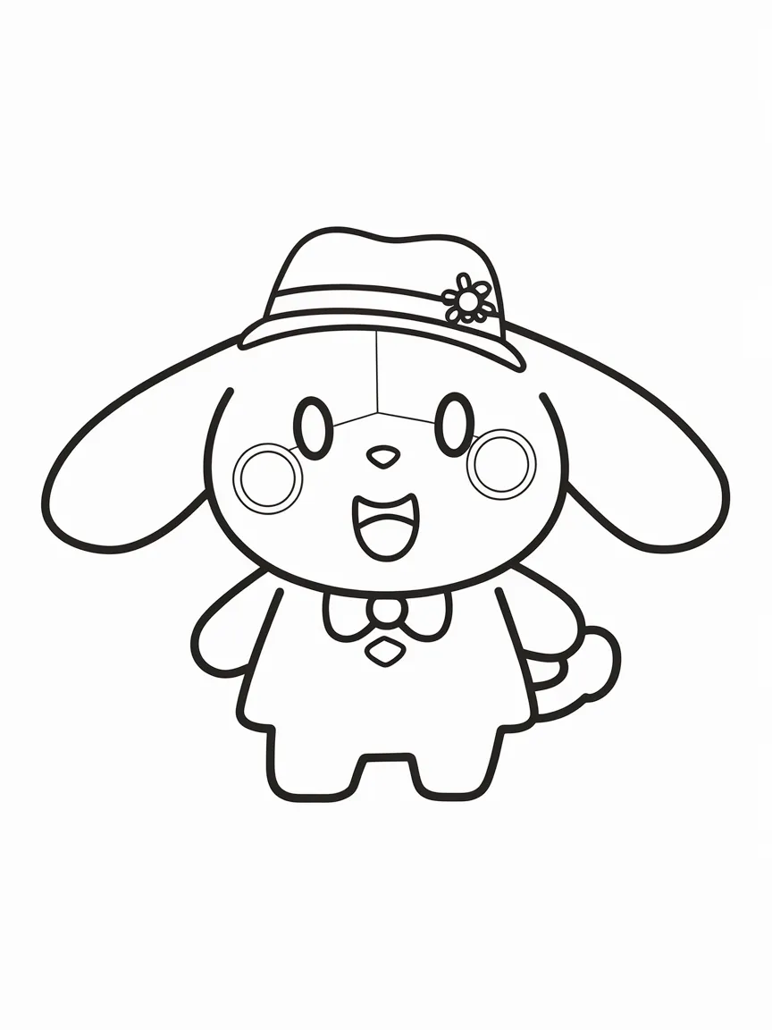 Cinnamoroll coloring pages - 567 | ColoringPagesDesign