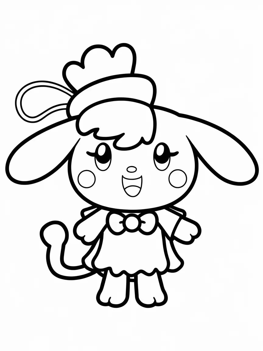 Cinnamoroll coloring pages - 568 | ColoringPagesDesign