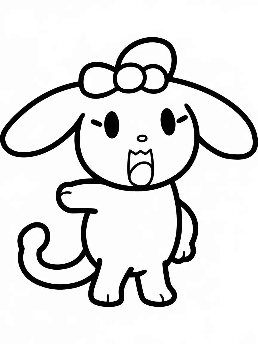 Cinnamoroll coloring pages - 569 | ColoringPagesDesign