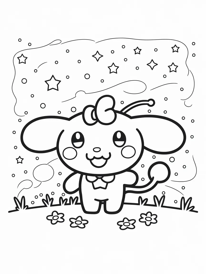 Cinnamoroll coloring pages - 1545 | ColoringPagesDesign