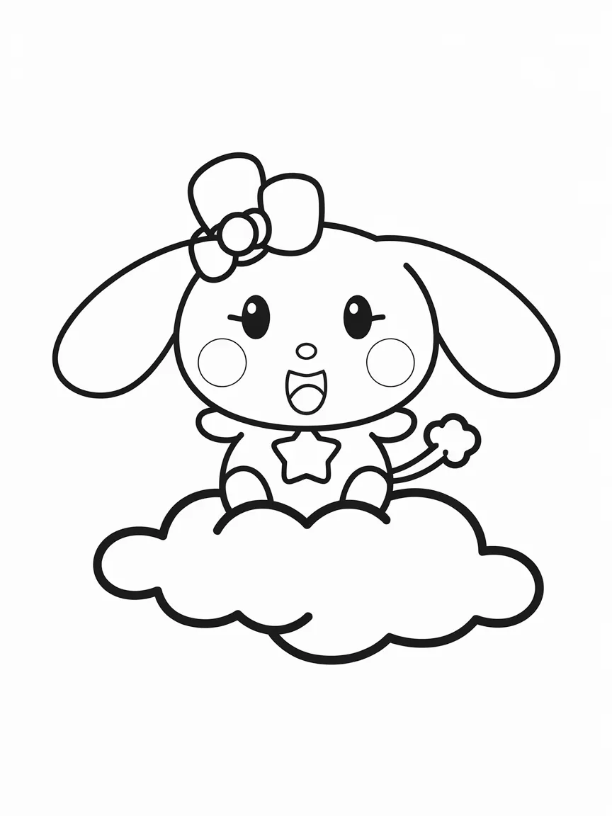 Cinnamoroll coloring pages - 1548 | ColoringPagesDesign