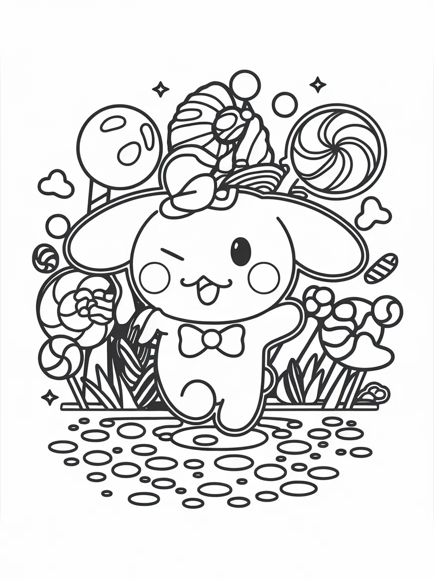 Cinnamoroll coloring pages - 1550 | ColoringPagesDesign