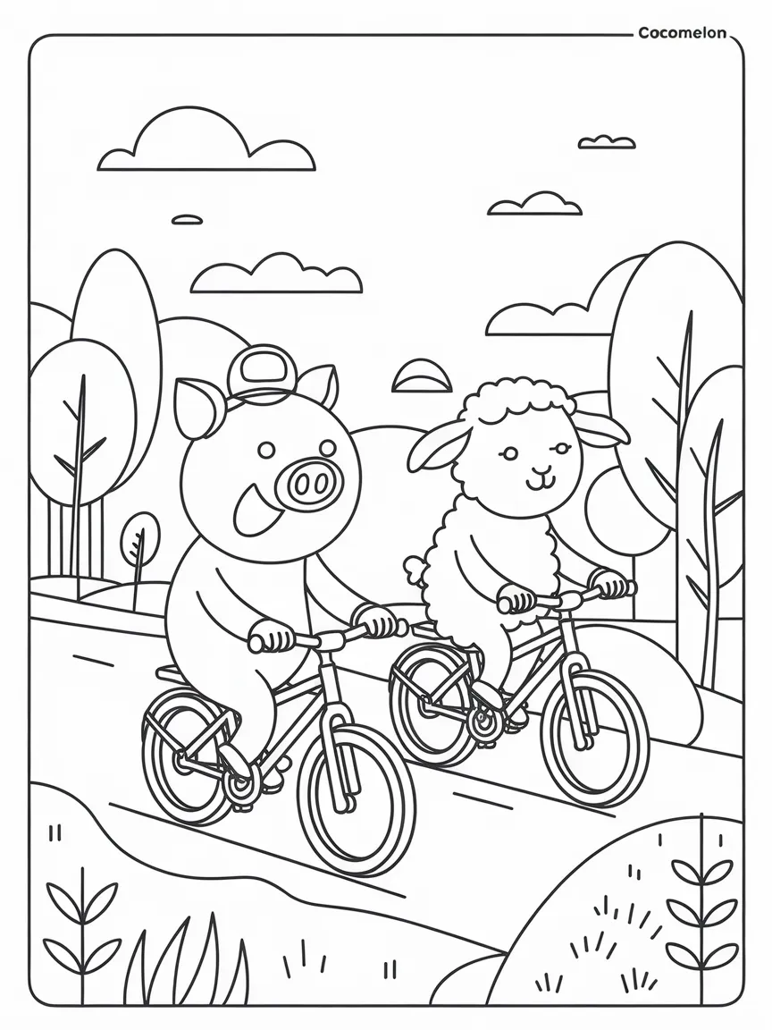 Cocomelon coloring pages - 1796 | ColoringPagesDesign