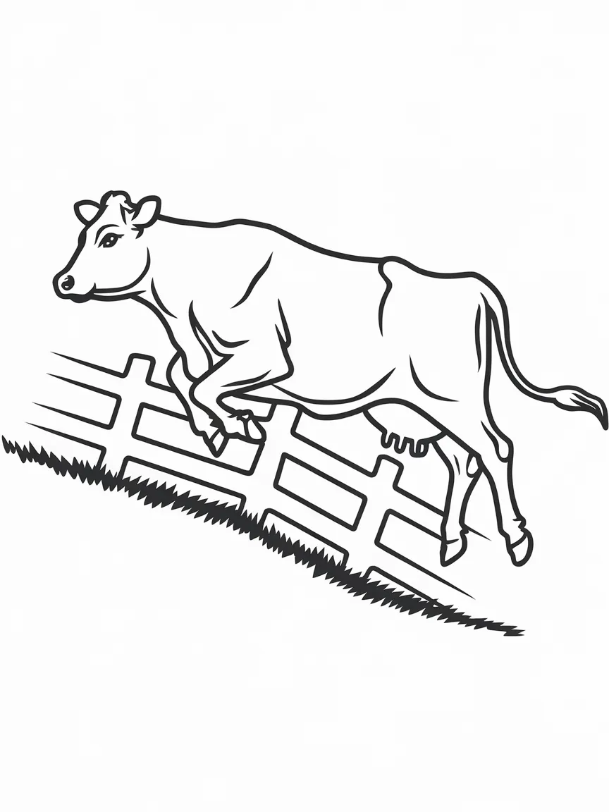 Cow coloring pages - 1847 | ColoringPagesDesign