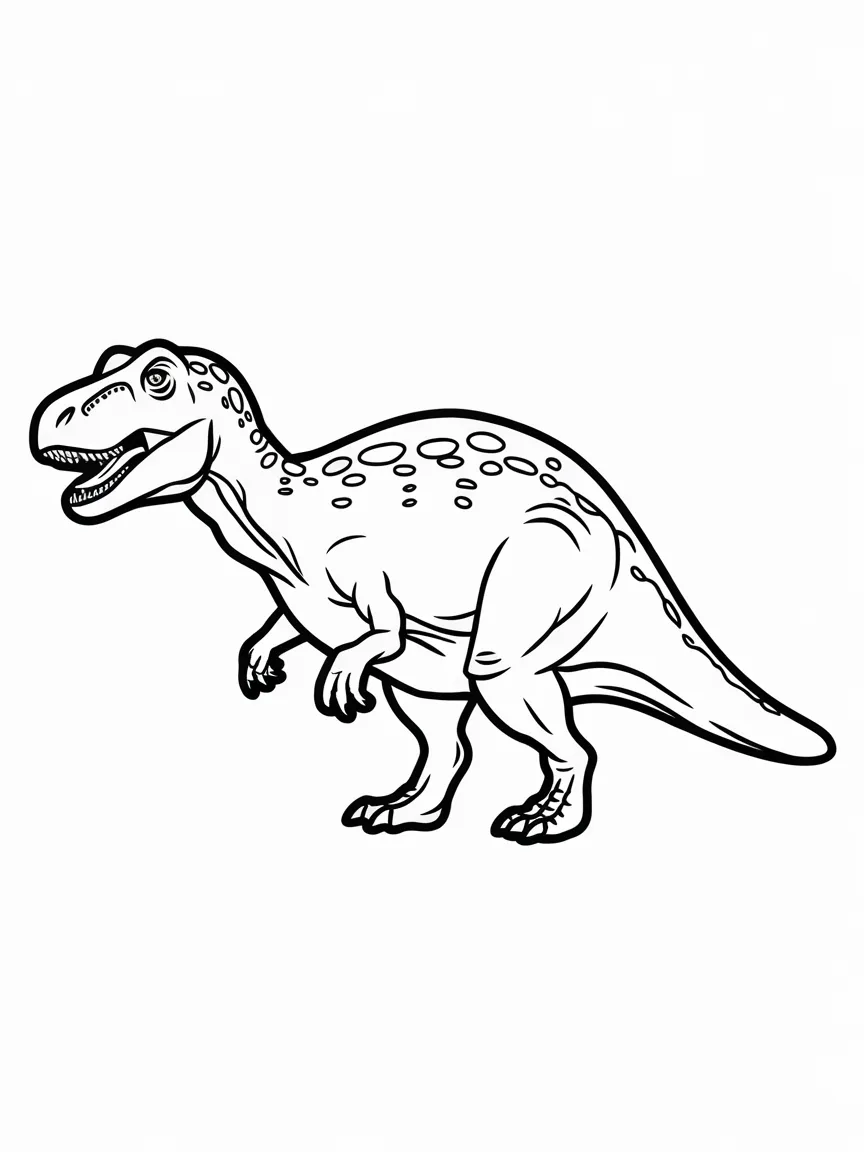 Dinosaur coloring pages - 125 | ColoringPagesDesign