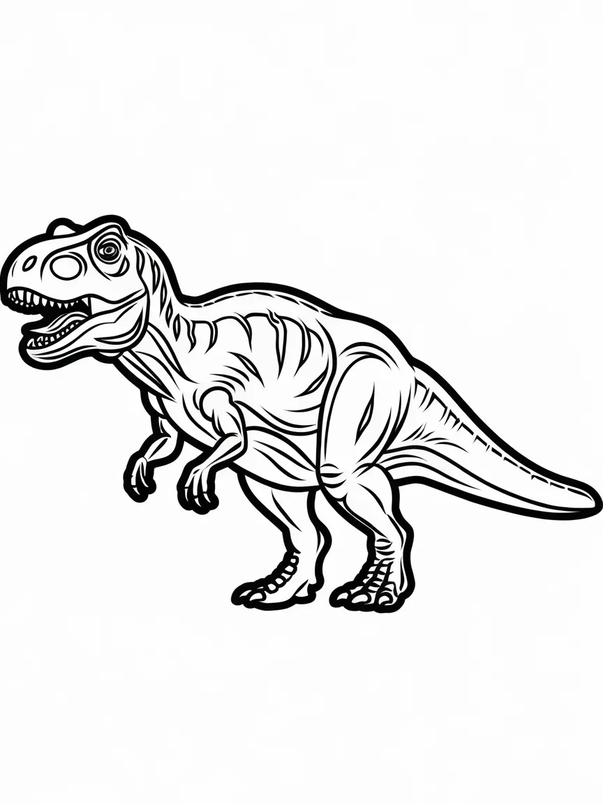 Dinosaur coloring pages - 127 | ColoringPagesDesign