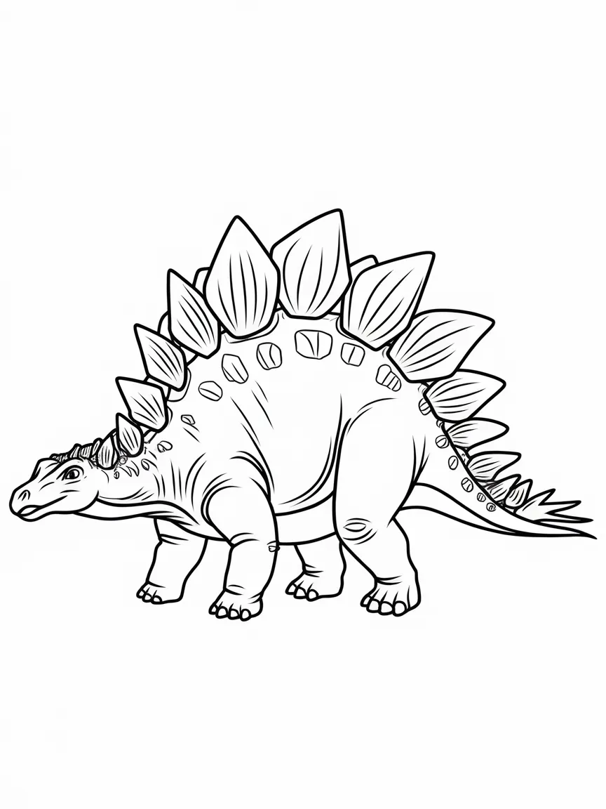 Dinosaur coloring pages - 1172 | ColoringPagesDesign