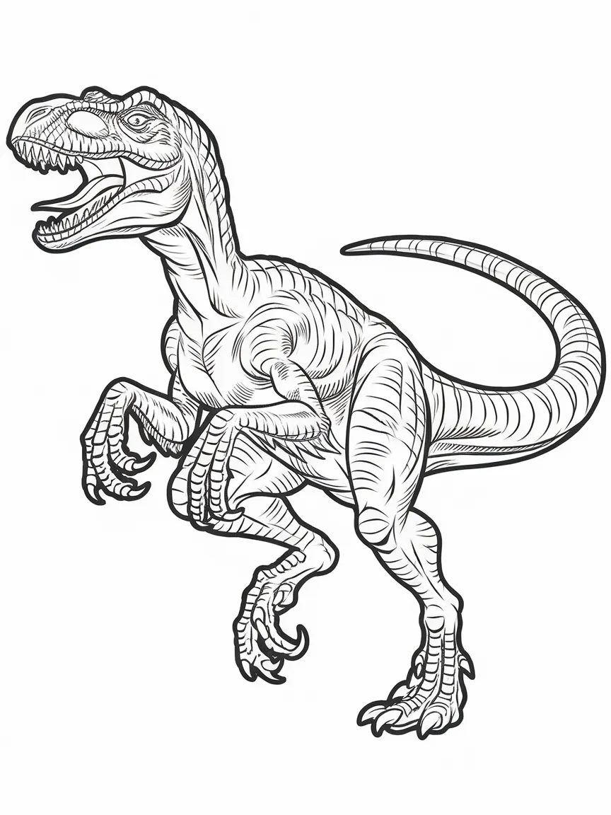 Dinosaur coloring pages - 1173 | ColoringPagesDesign