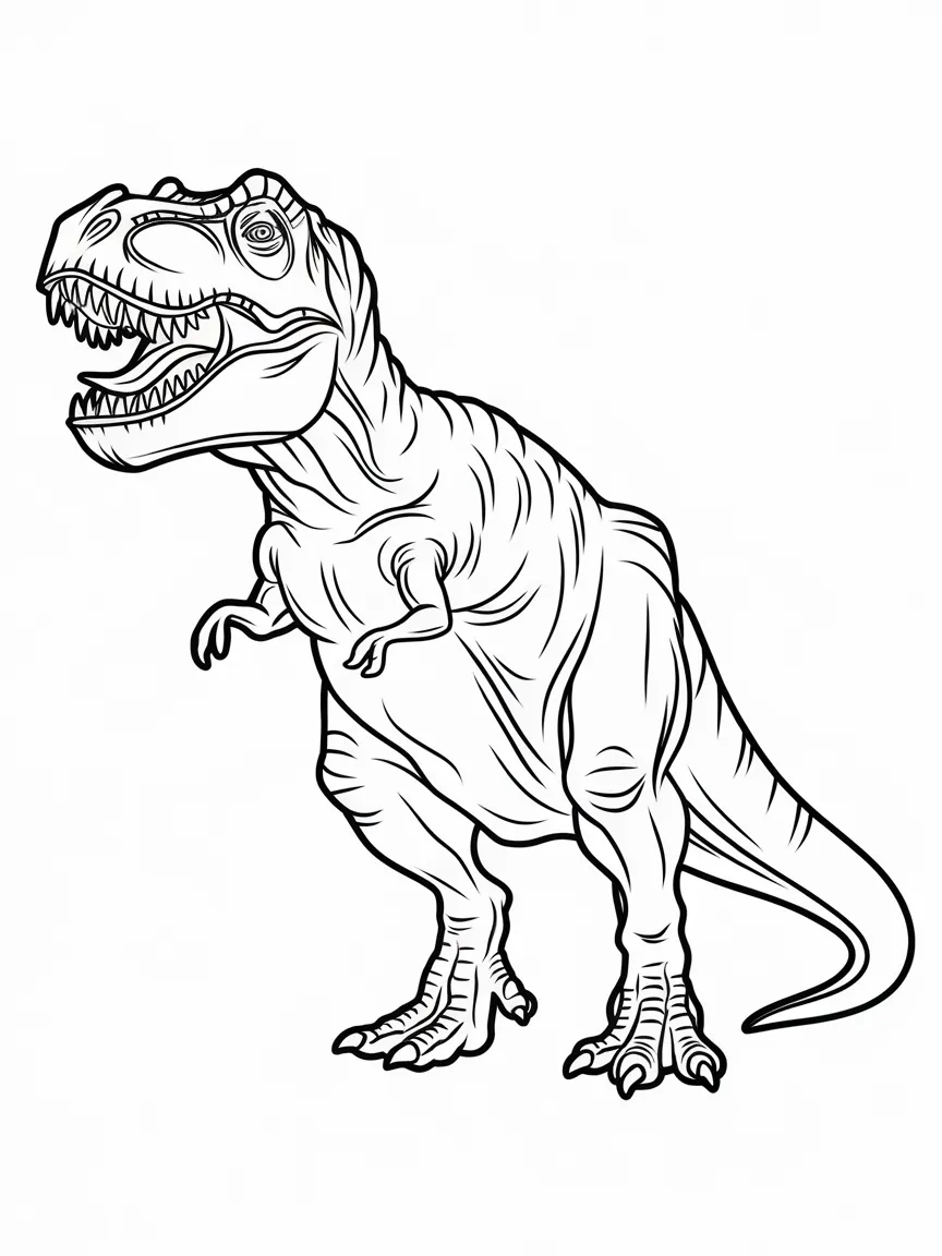 Dinosaur coloring pages - 1281 | ColoringPagesDesign