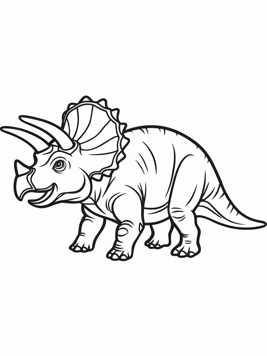 Dinosaur coloring pages - 1282 | ColoringPagesDesign