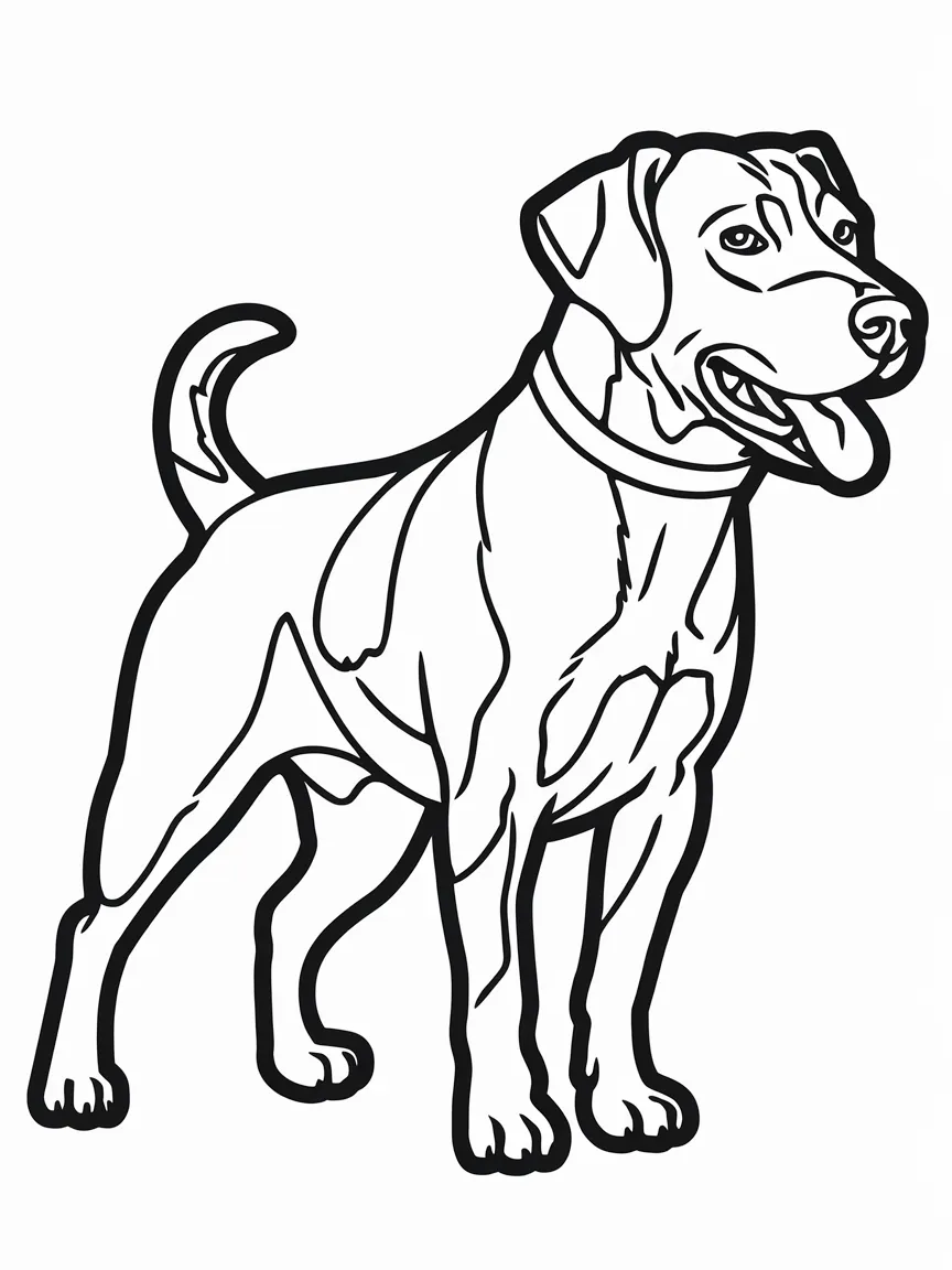 Puppy coloring pages - 337 | ColoringPagesDesign