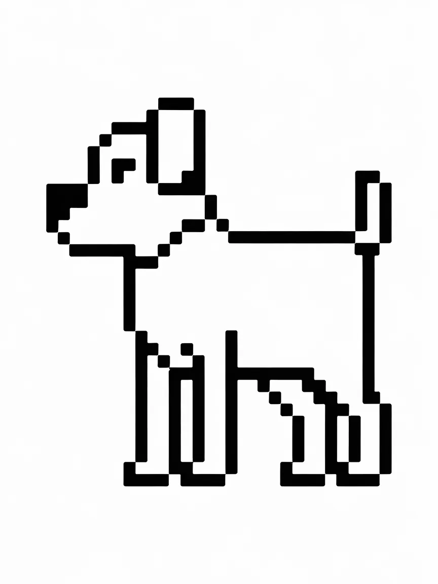 Puppy coloring pages - 338 | ColoringPagesDesign